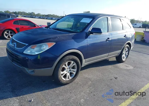 2008 Hyundai Veracruz Gls/Limited/Se from USA, damaged, VIN KM8NU13C58U057610